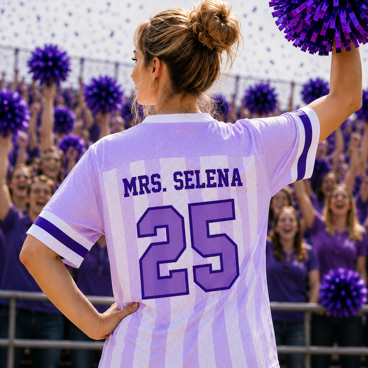 Custom Mascot  Game Day Mesh Jersey