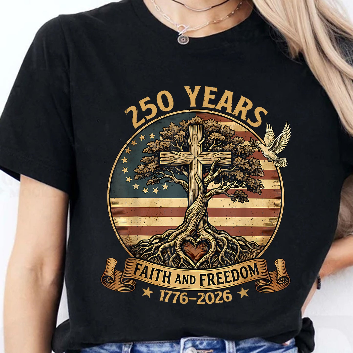 Patriotic 4th of July 1776–2026 America 250th Anniversary