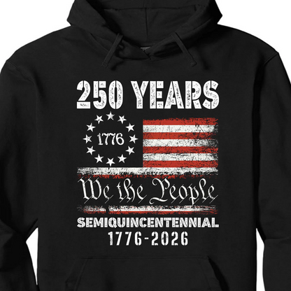 1776 We The People 250 Years Semiquincentennial USA