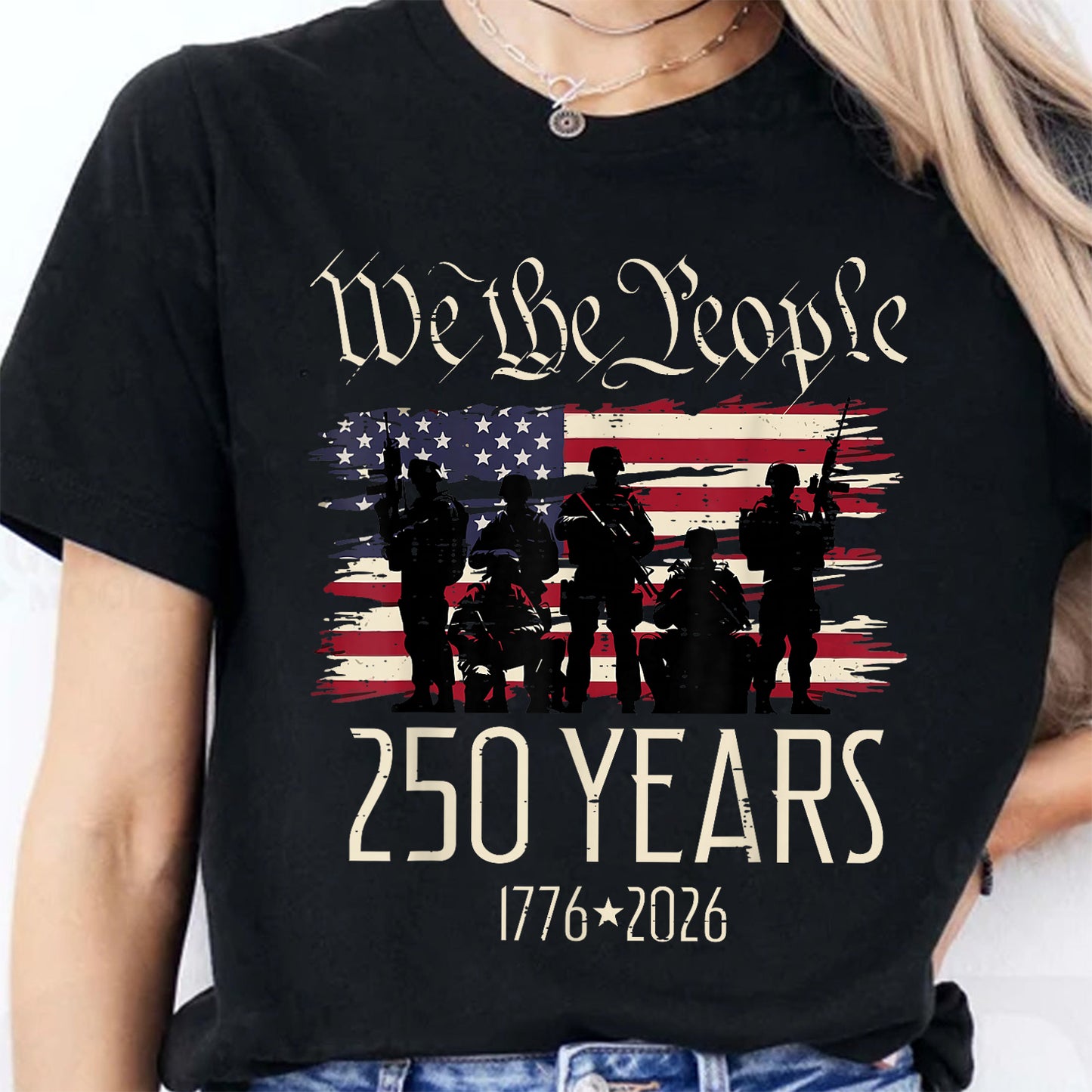 Patriotic 4th of July 1776–2026 America 250th Anniversary