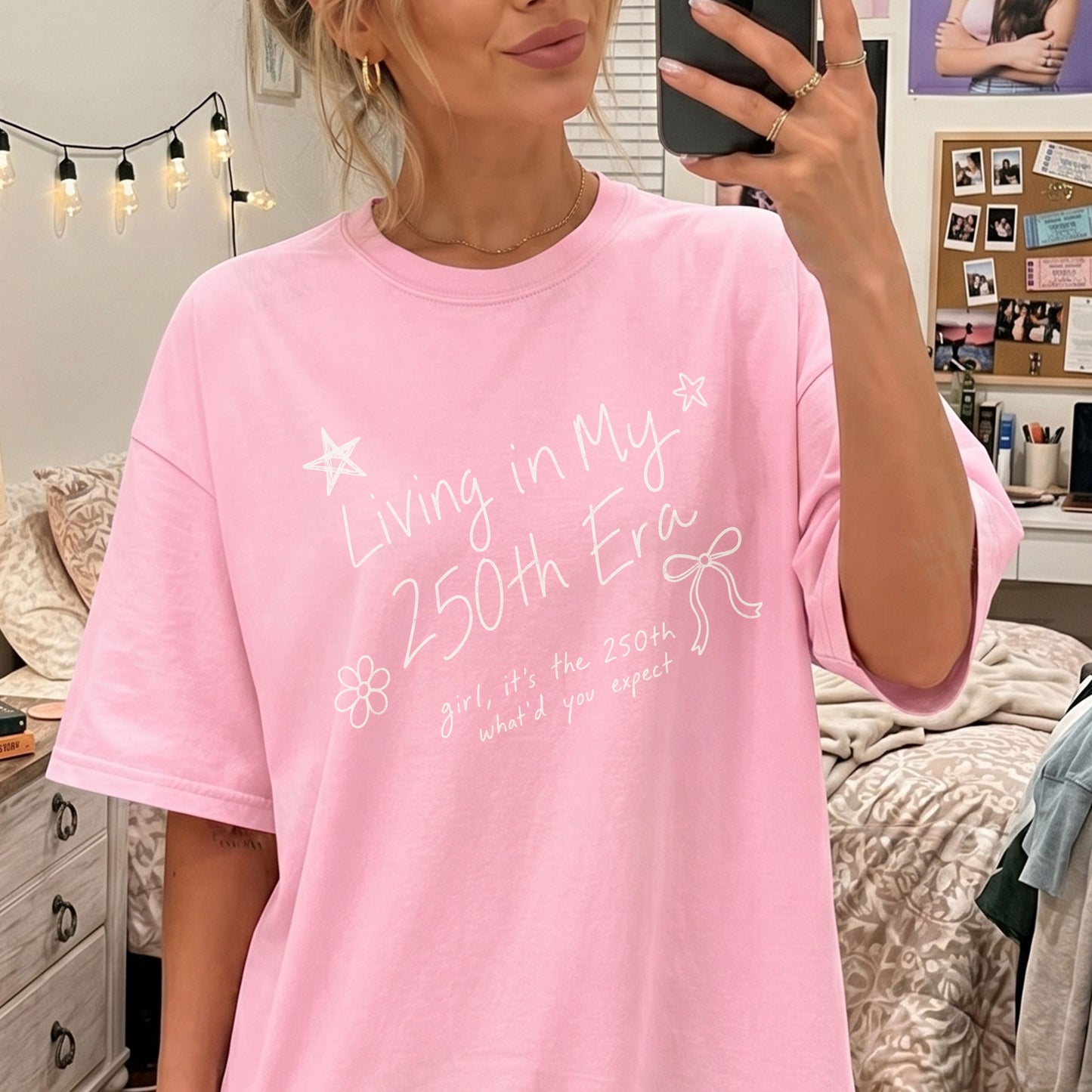 Living in my 250th ERA what'd you expect, America Semiquincentennial Comfort Colors Shirt