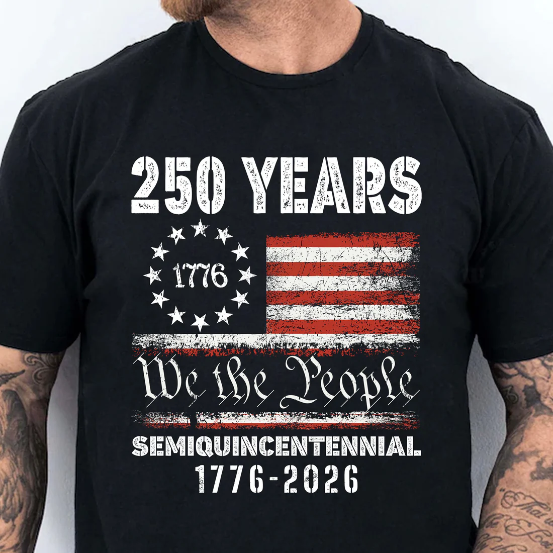 1776 We The People 250 Years Semiquincentennial USA