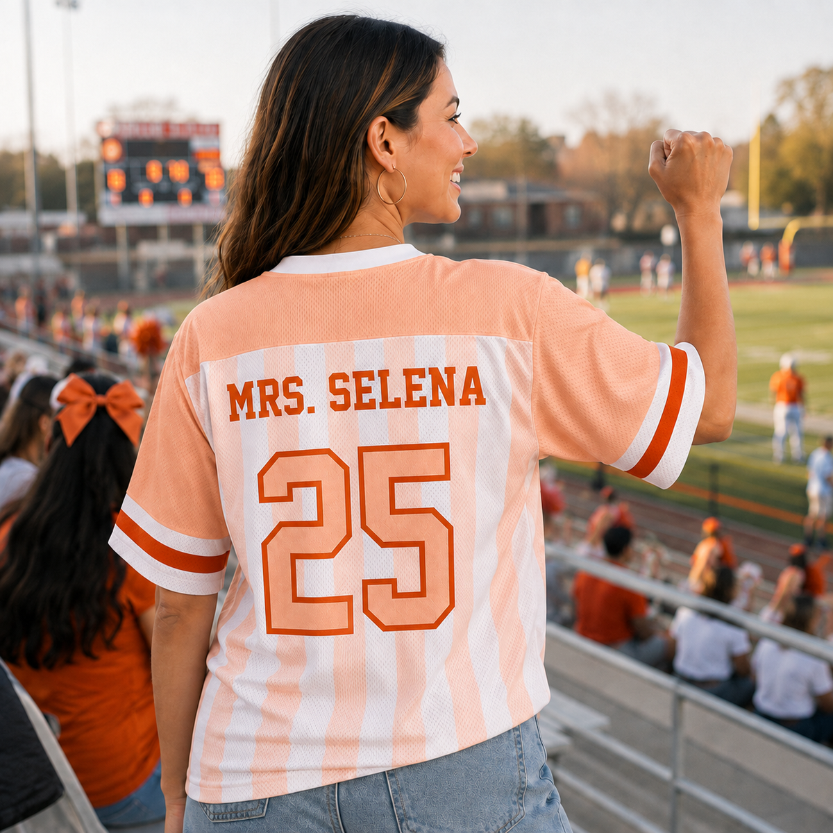 Custom Mascot  Game Day Mesh Jersey