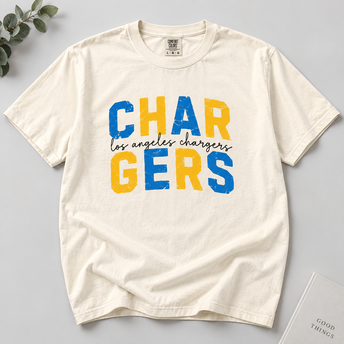 Vintage Football Team Spirit Comfort Colors Ivory T-Shirt, Game Day Fan Tee