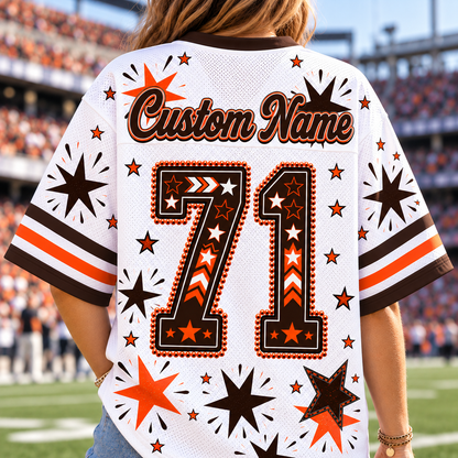 Cleveland Football Mesh Jersey Team Spirit - Game Day Sport Jersey
