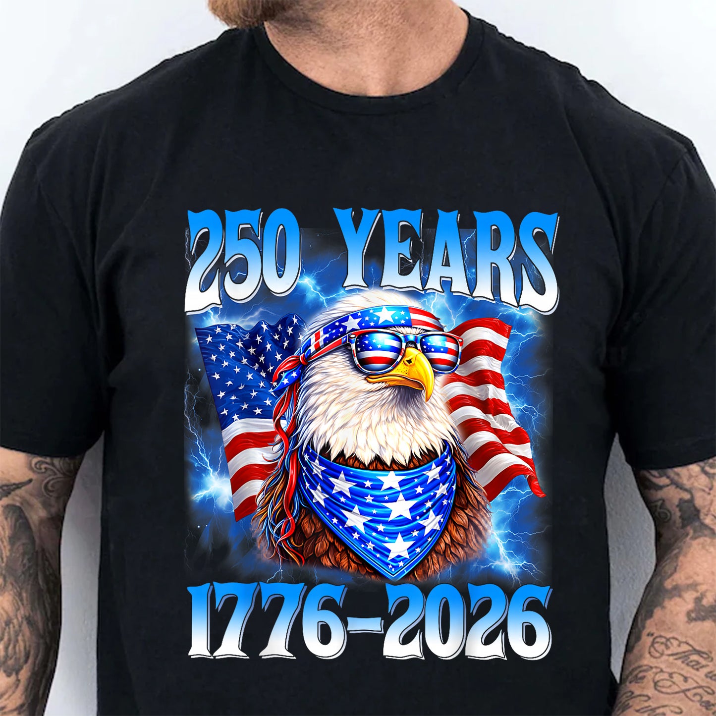 Patriotic 4th of July 1776–2026 America 250th Anniversary