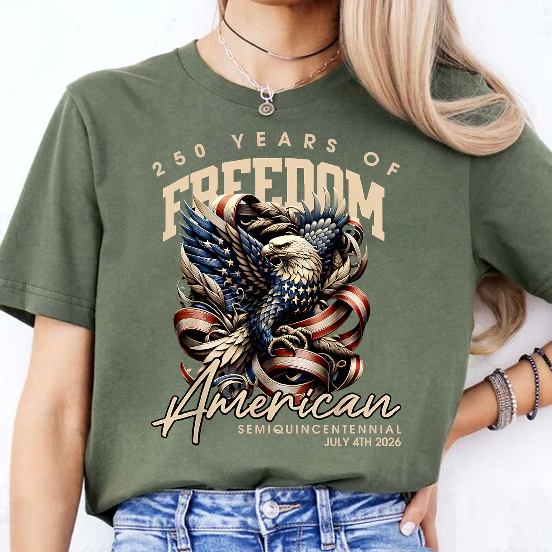 250 Years Of Freedom American Semiquincentennial 4th Of July