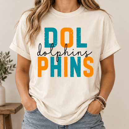 Vintage Football Team Spirit Comfort Colors T-Shirt, Game Day Fan Tee, Classic Stadium Style Shirt