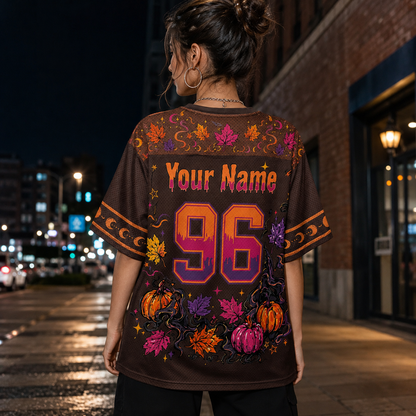 Custom Halloween Ghostface Drink Cream Coffee Mesh Jersey