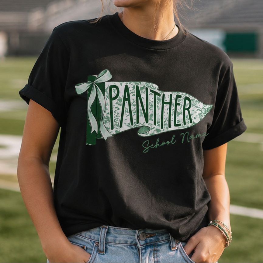 Custom Football Pennant Shirt