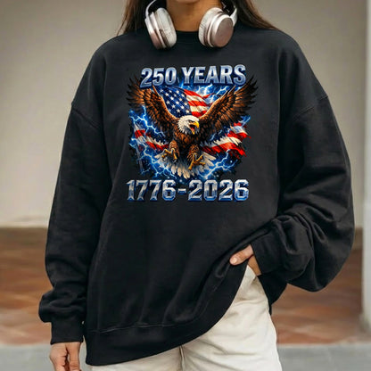 Patriotic 4th of July 1776–2026 America 250th Anniversary
