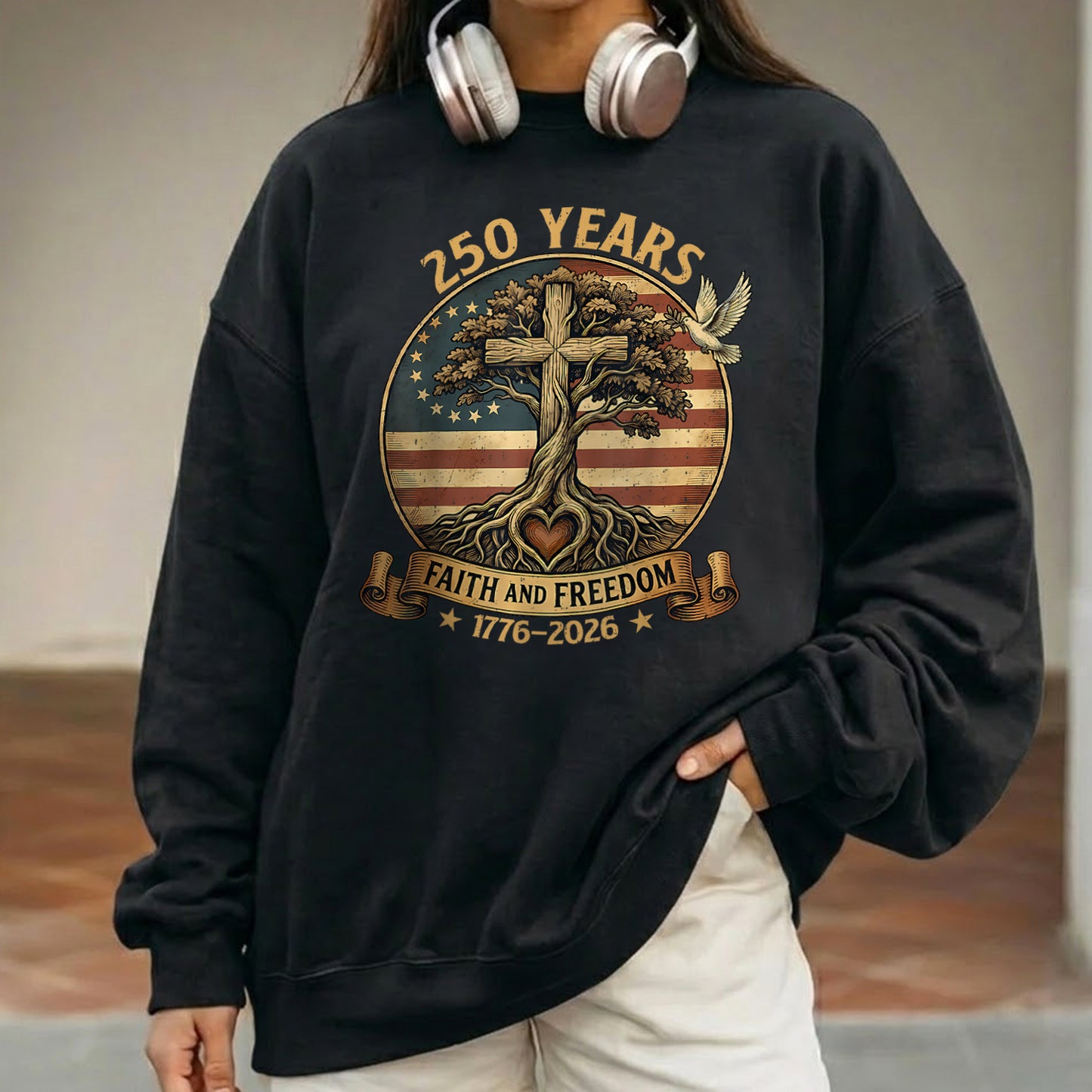 Patriotic 4th of July 1776–2026 America 250th Anniversary