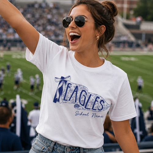 Custom Football Pennant Shirt