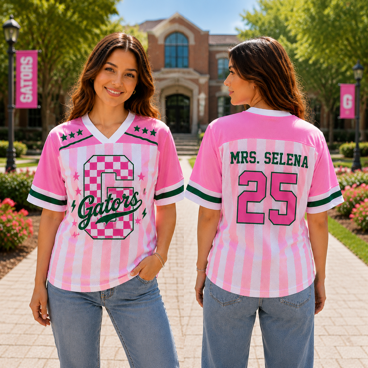 Custom Mascot  Game Day Mesh Jersey