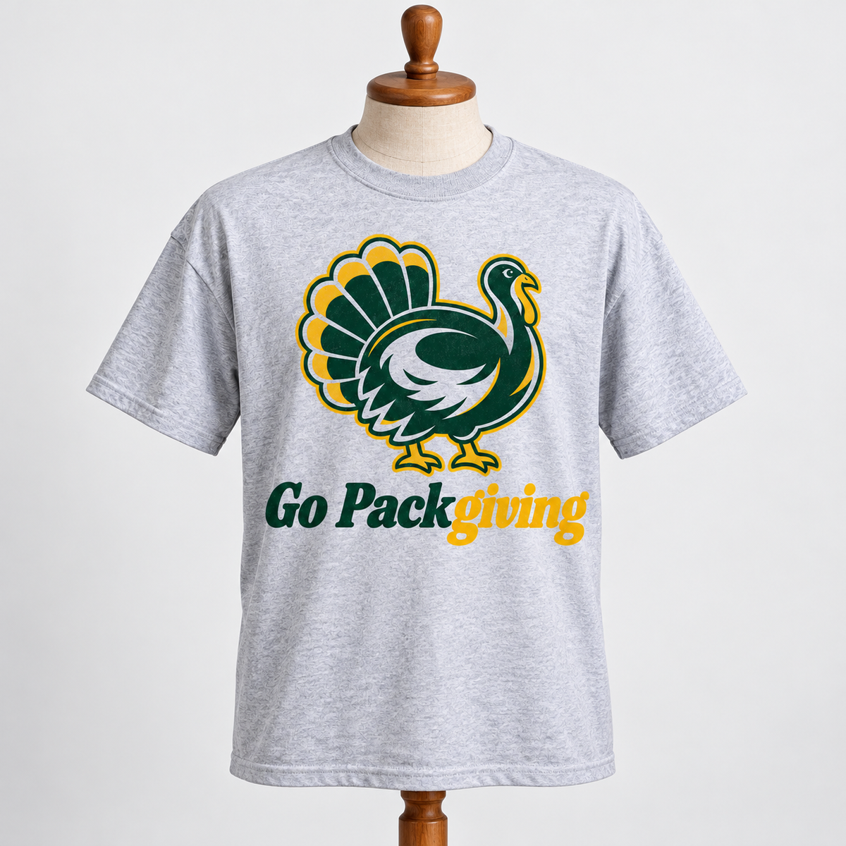 Green Bay Thanksgiving Turkey Shirt – Vintage Game Day Graphic Tee