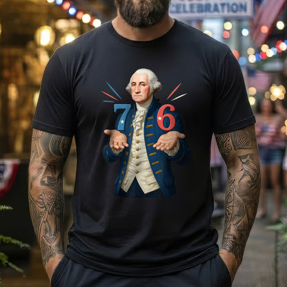 250th 6-7 7-6 George Washington Seven Six Teacher American
