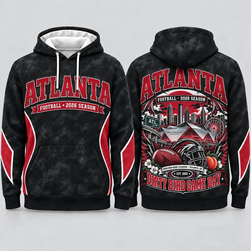 Game Day City Football Hoodie – Retro Helmet Graphic