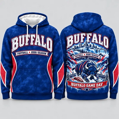 Game Day City Football Hoodie – Retro Helmet Graphic