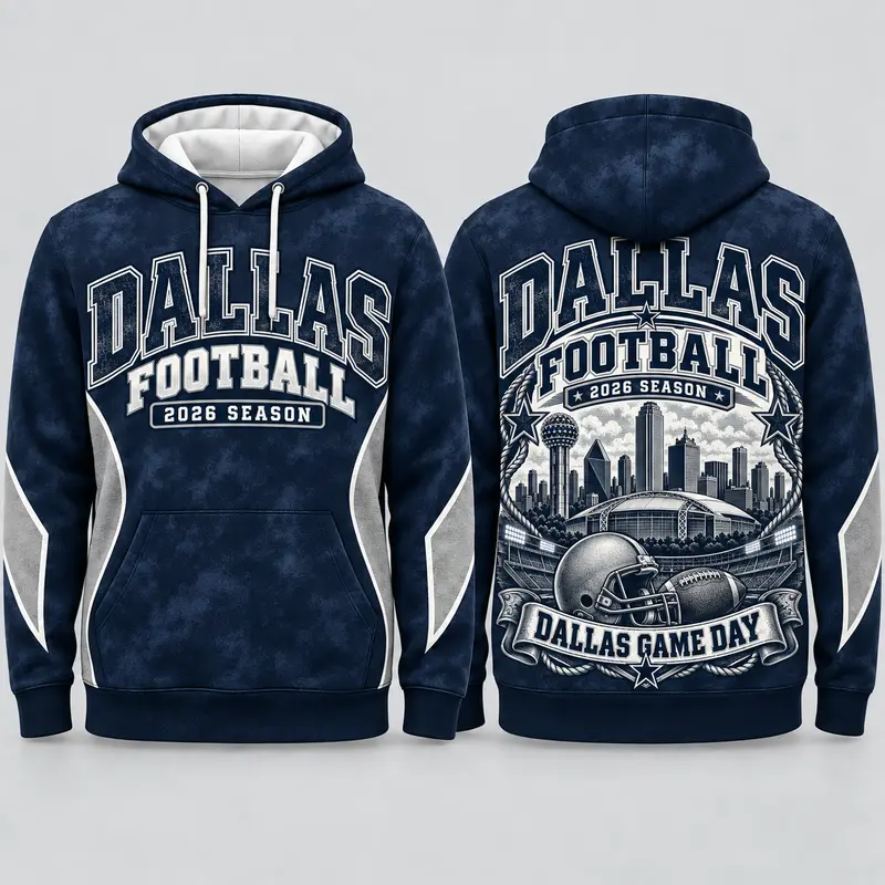 Game Day City Football Hoodie – Retro Helmet Graphic