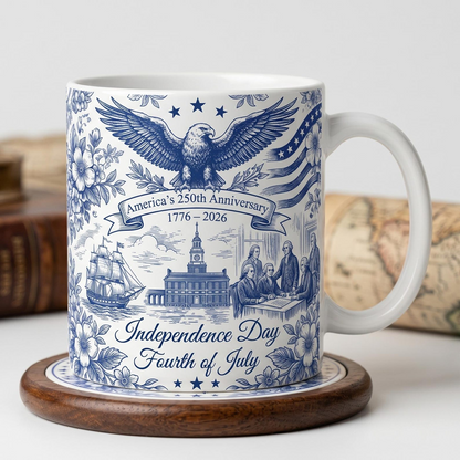 Semiquincentennial 1776-2026 Anniversary Mug Independence Day Gift