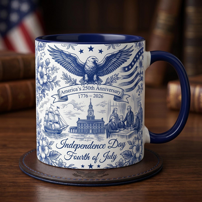 Semiquincentennial 1776-2026 Anniversary Mug Independence Day Gift