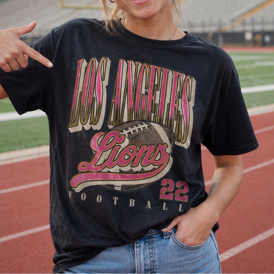 Custom Vintage Game Day T shirt
