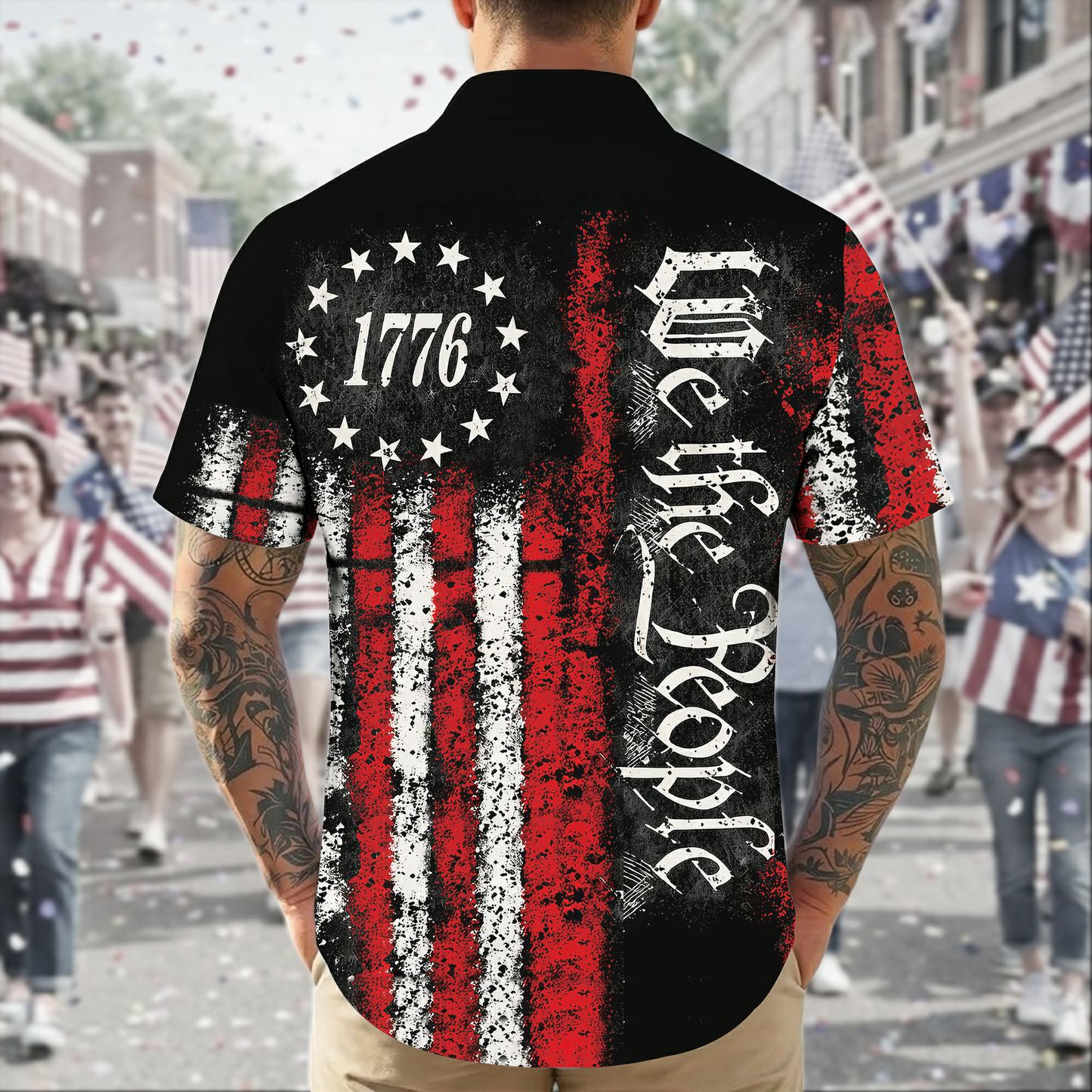 250th Anniversary Of USA Independence Day Holiday Hawaiian Shirt