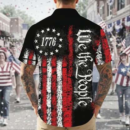 250th Anniversary Of USA Independence Day Holiday Hawaiian Shirt