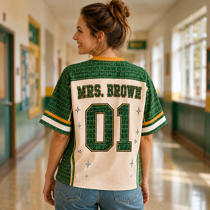 Custom Animal Safari Mesh Jersey, Wild Jungle Classroom Jersey