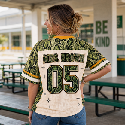 Custom Animal Safari Mesh Jersey, Wild Jungle Classroom Jersey