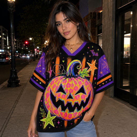 Custom Halloween Season Mesh Jersey
