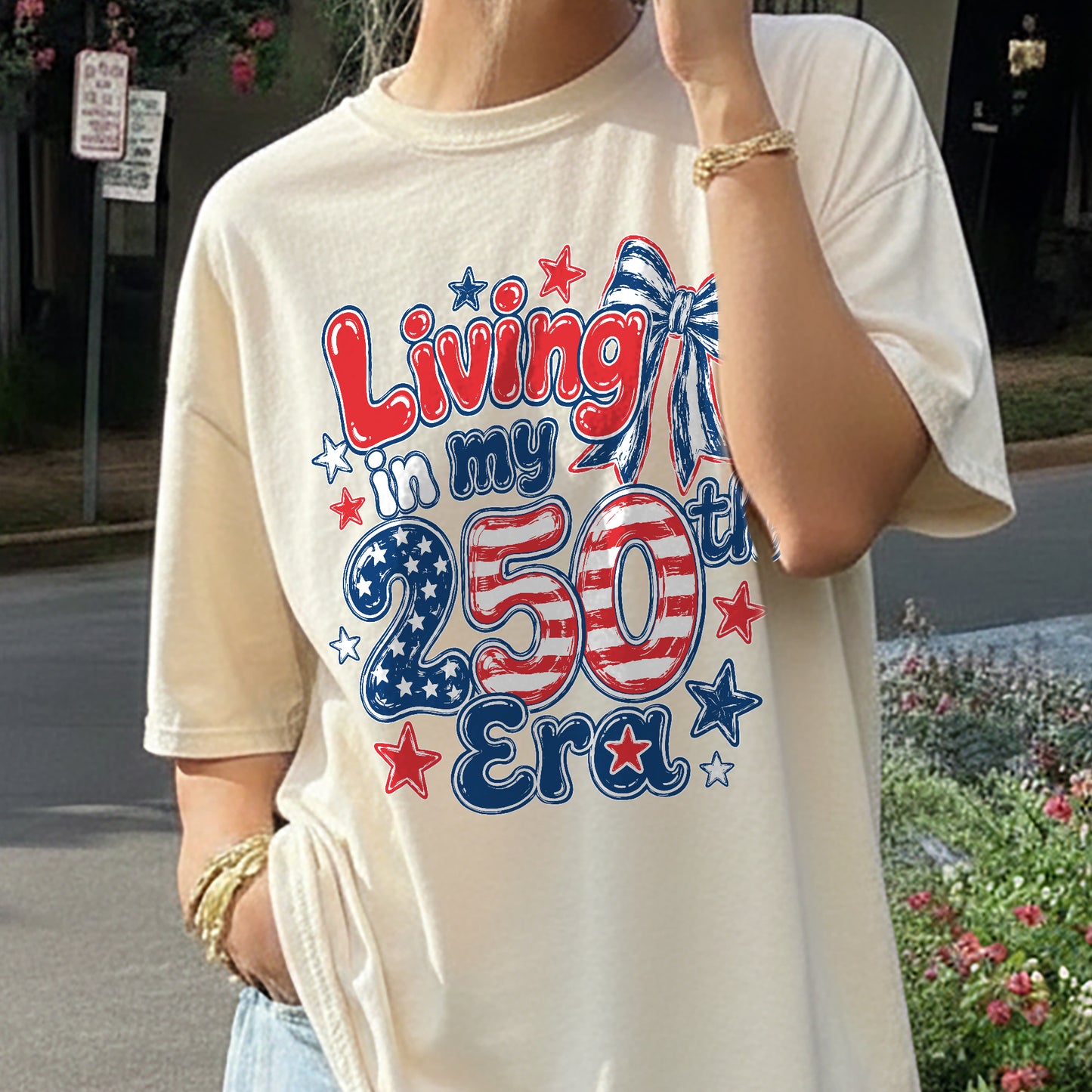 Living in my 250th ERA, America Semiquincentennial Shirt