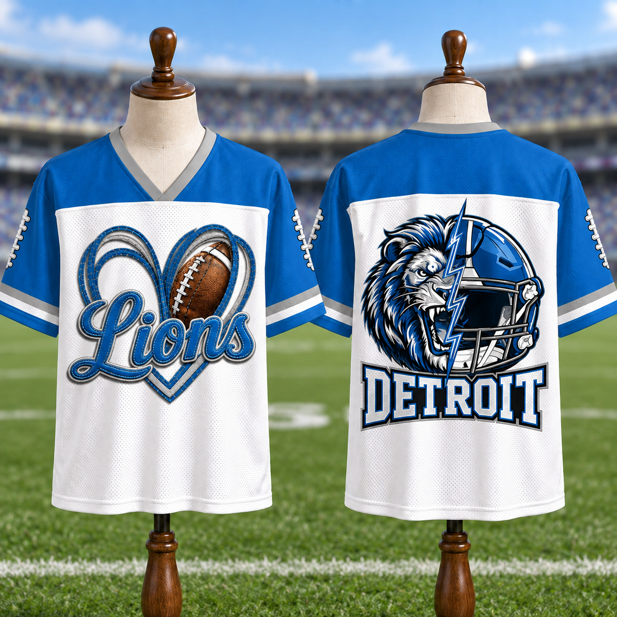 American Mascots Football Mesh Jersey