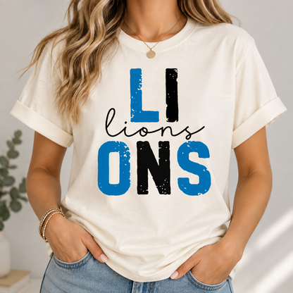 Vintage Football Team Spirit Comfort Colors T-Shirt, Game Day Fan Tee, Classic Stadium Style Shirt