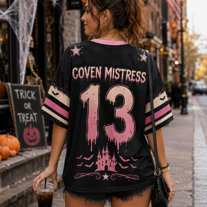 Custom Halloween Graphic Mesh Jersey