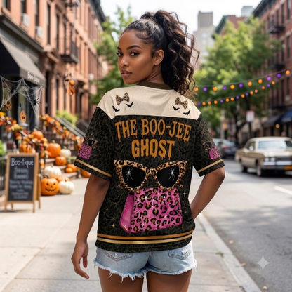 Custom Halloween  Boo Jee  Mesh Jersey