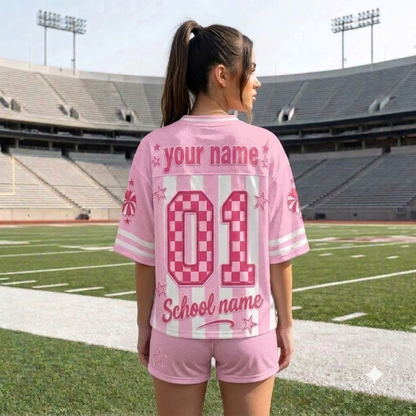 Custom Mascot Team Spirit Game Day Mesh Jersey