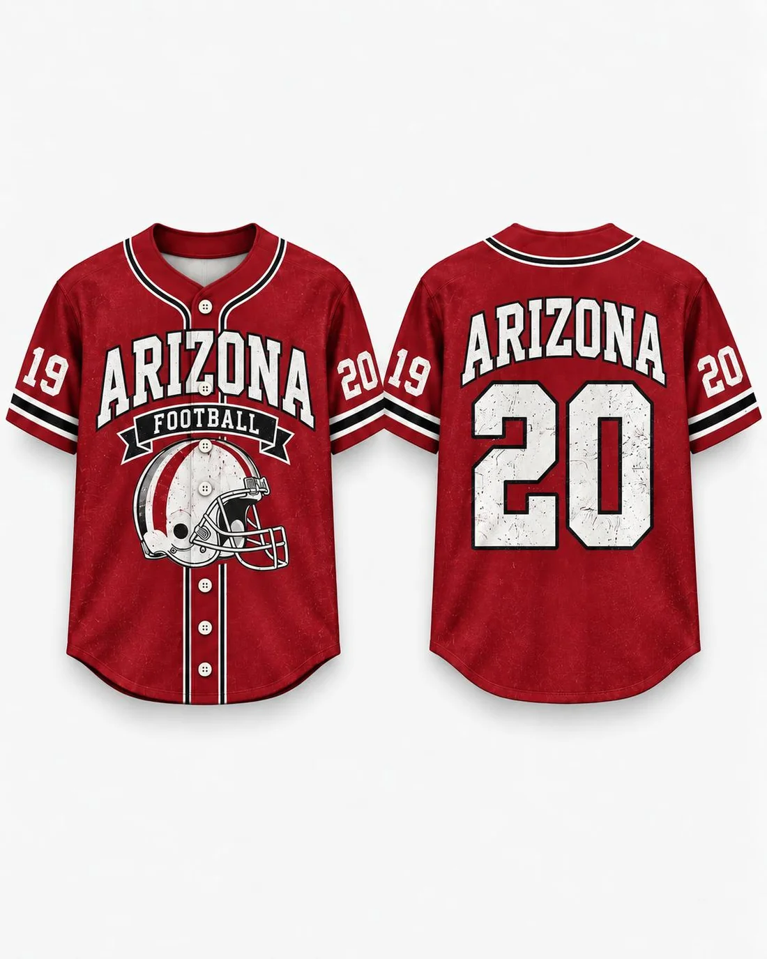 Vintage Football Fan Mesh Jersey for Game Day and Tailgate