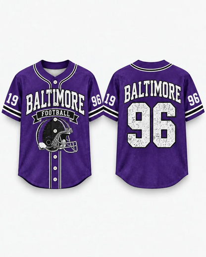 Vintage Football Fan Mesh Jersey for Game Day and Tailgate