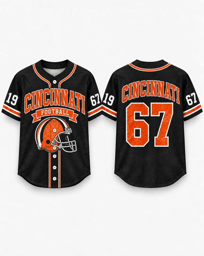 Vintage Football Fan Mesh Jersey for Game Day and Tailgate