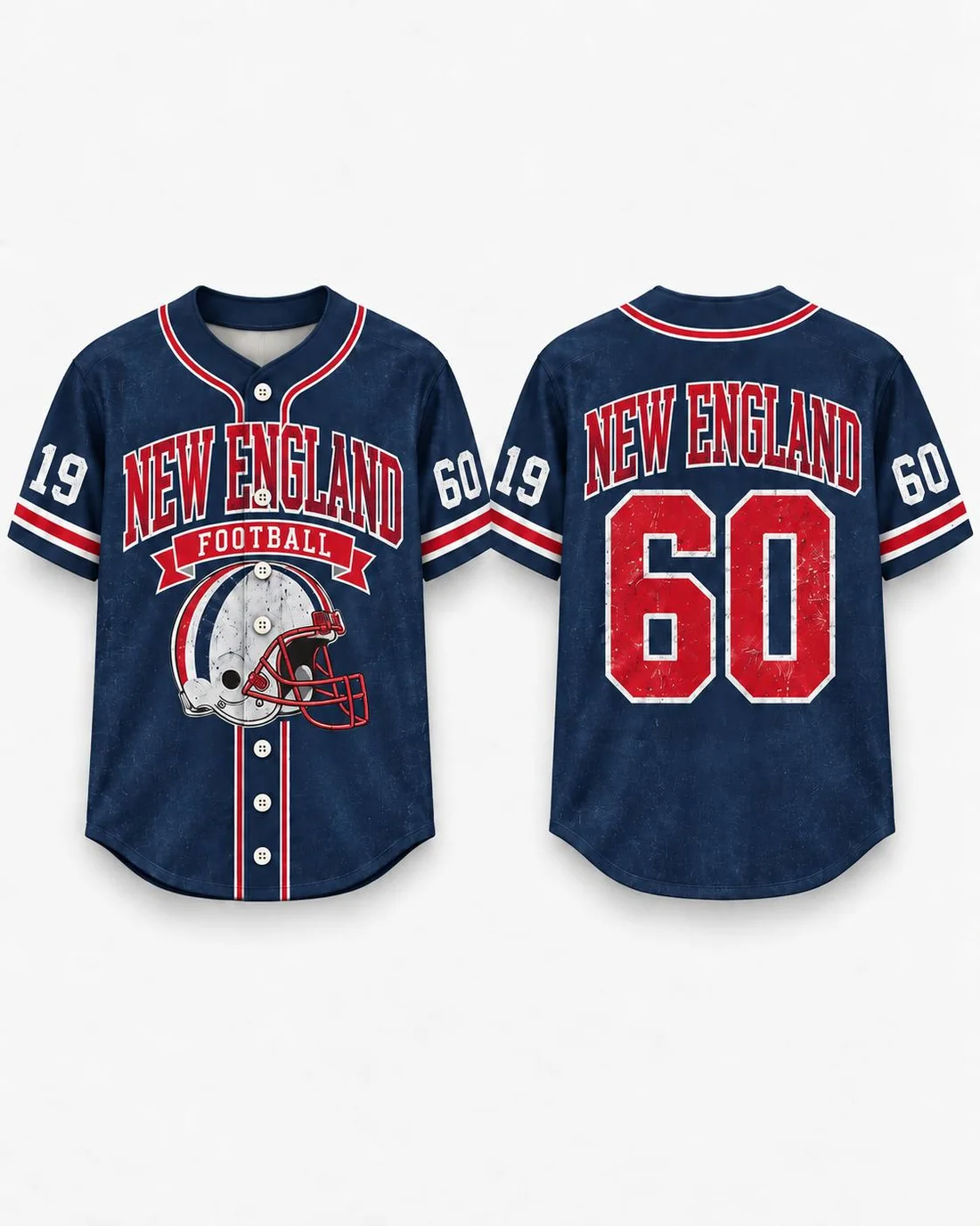 Vintage Football Fan Mesh Jersey for Game Day and Tailgate