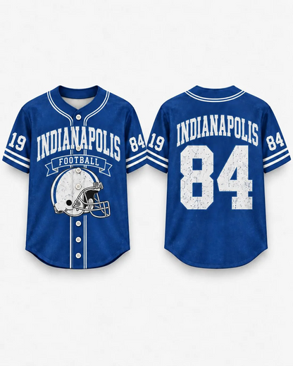 Vintage Football Fan Mesh Jersey for Game Day and Tailgate