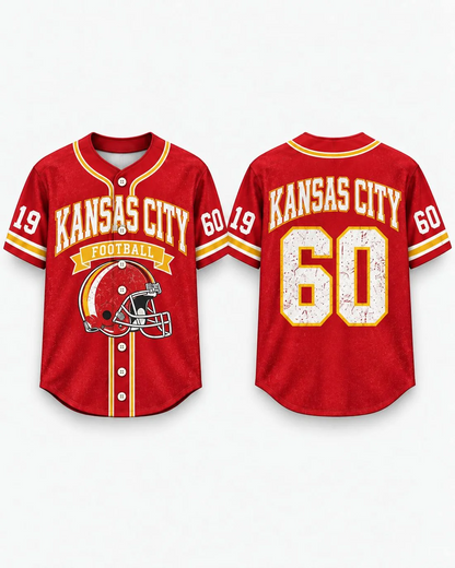 Vintage Football Fan Mesh Jersey for Game Day and Tailgate