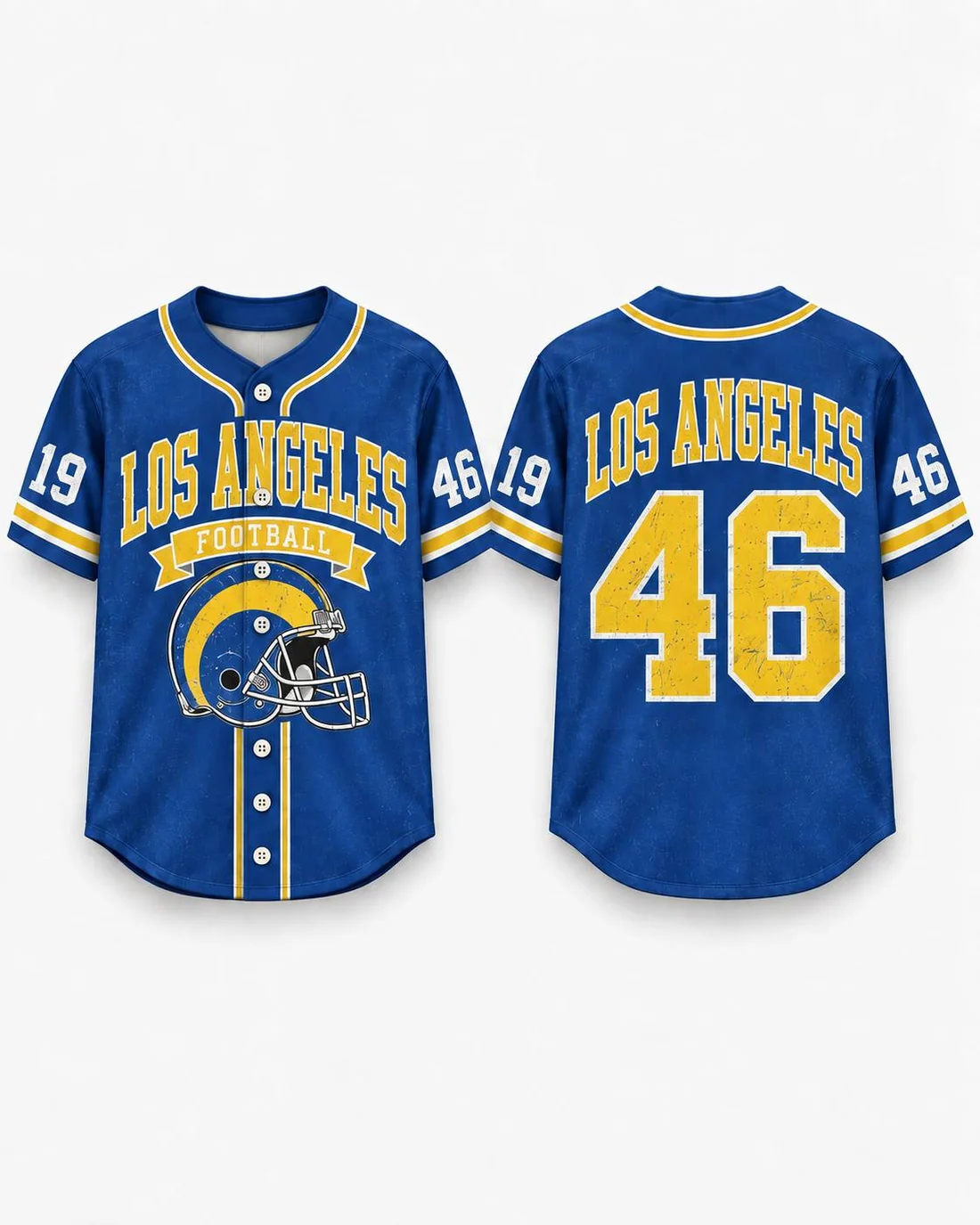 Vintage Football Fan Mesh Jersey for Game Day and Tailgate