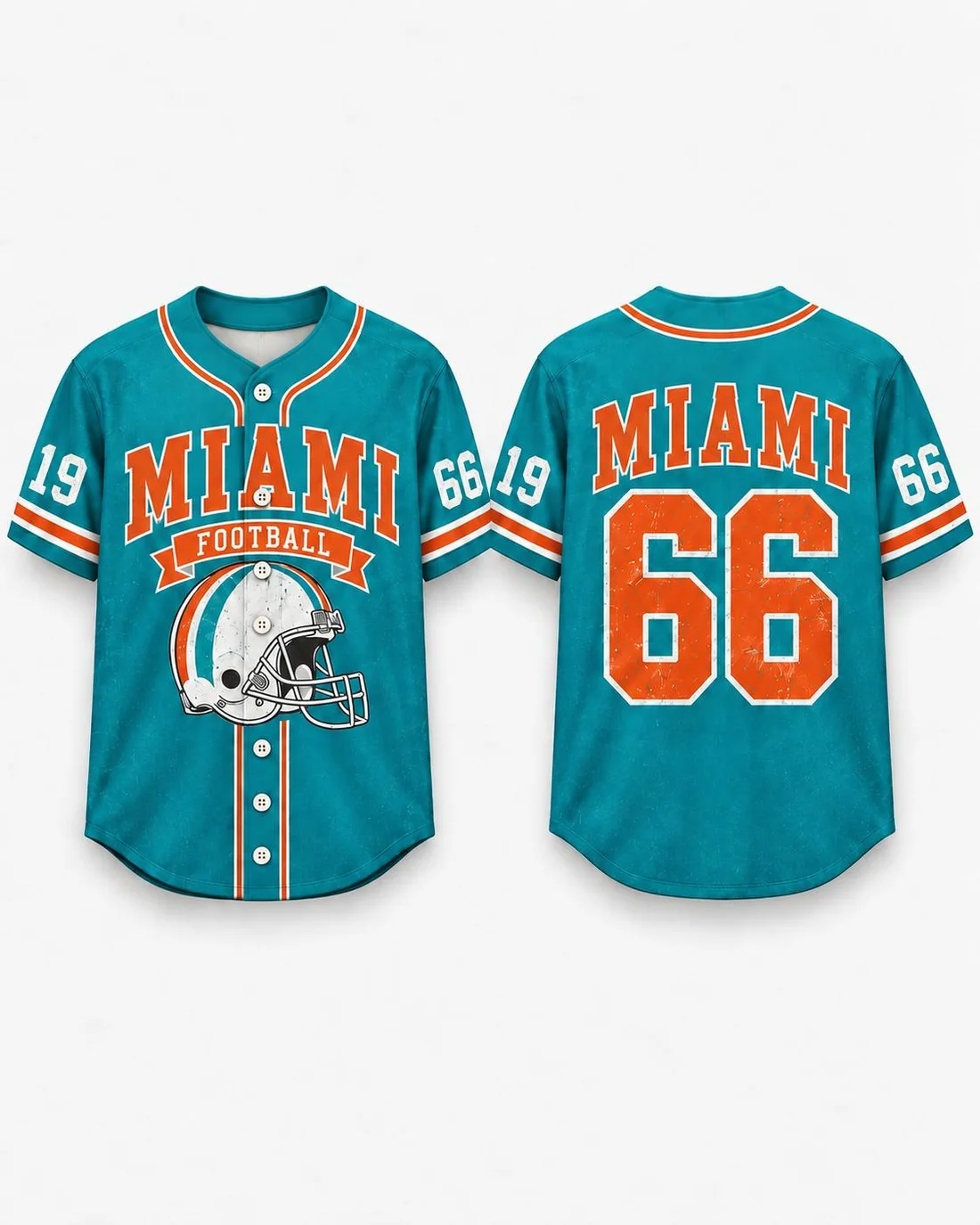 Vintage Football Fan Mesh Jersey for Game Day and Tailgate