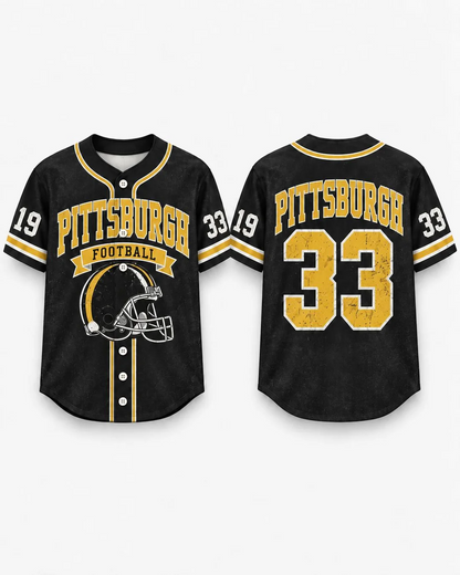 Vintage Football Fan Mesh Jersey for Game Day and Tailgate