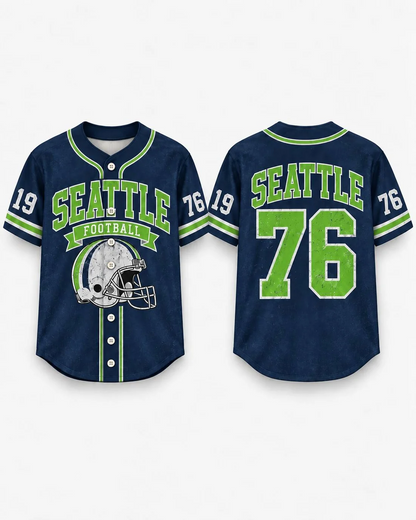 Vintage Football Fan Mesh Jersey for Game Day and Tailgate