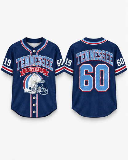 Vintage Football Fan Mesh Jersey for Game Day and Tailgate