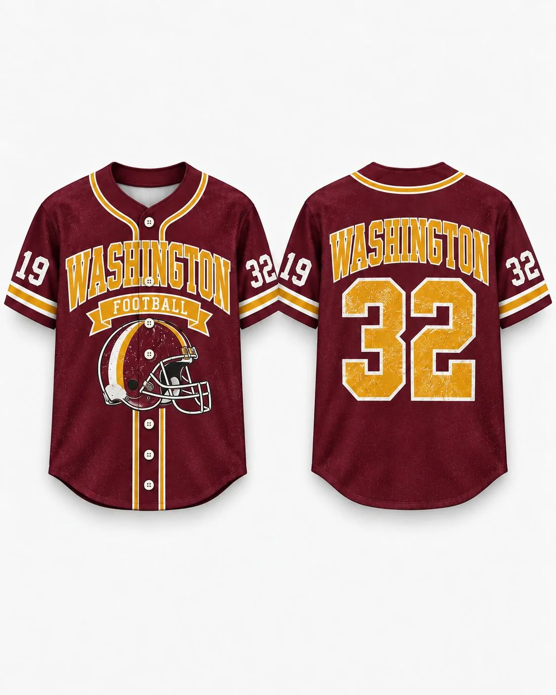 Vintage Football Fan Mesh Jersey for Game Day and Tailgate