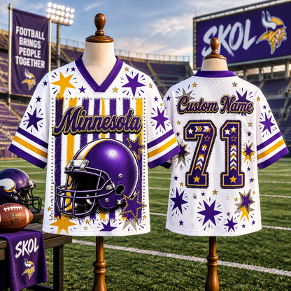 Custom American Football Mesh Jersey